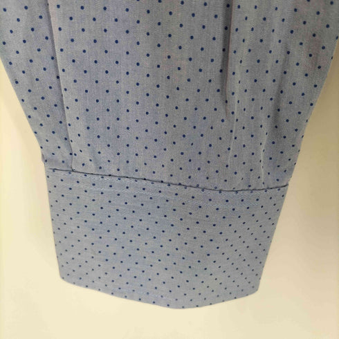 トミーヒルフィガー TOMMY HILFIGER SLIM FIT ドット柄コットンシャツ メンズ JPN:L