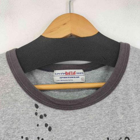 リーバイスレッド Levis RED フロントプリント S/S リンガーTシャツ メンズ import:L