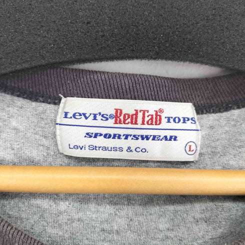 リーバイスレッド Levis RED フロントプリント S/S リンガーTシャツ メンズ import:L