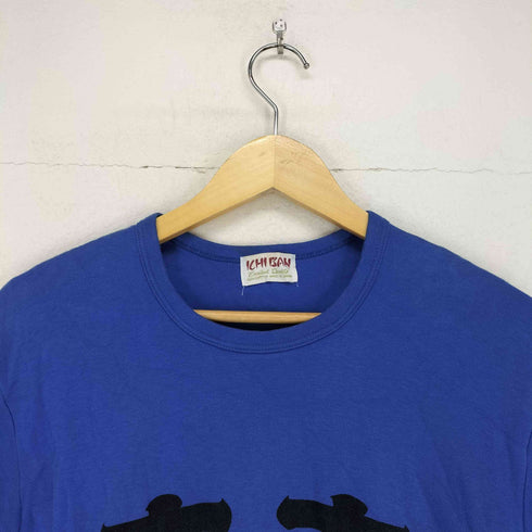 ICHIBAN 東京 シングルステッチ クルーネックTシャツ メンズ