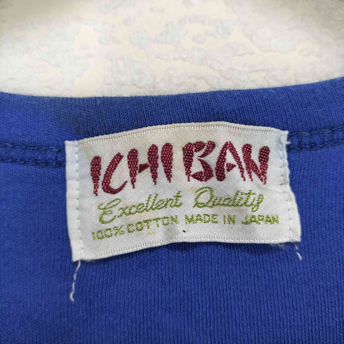 ICHIBAN 東京 シングルステッチ クルーネックTシャツ メンズ