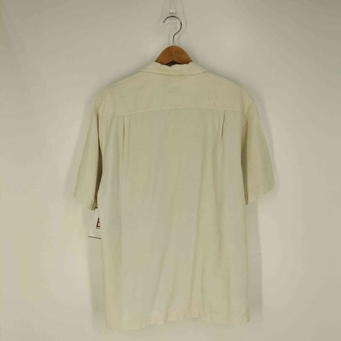 トミーバハマ Tommy Bahama 開襟オープンカラーシルクシャツ メンズ import:M