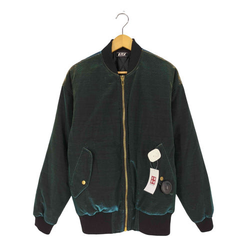 ディーティーティーケー D.TT.K 裏キルティング シャイニージップアップブルゾン MA-1 メンズ import:XXL