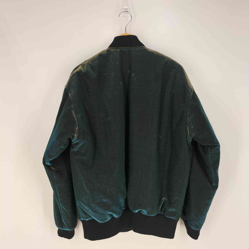 ディーティーティーケー D.TT.K 裏キルティング シャイニージップアップブルゾン MA-1 メンズ import:XXL