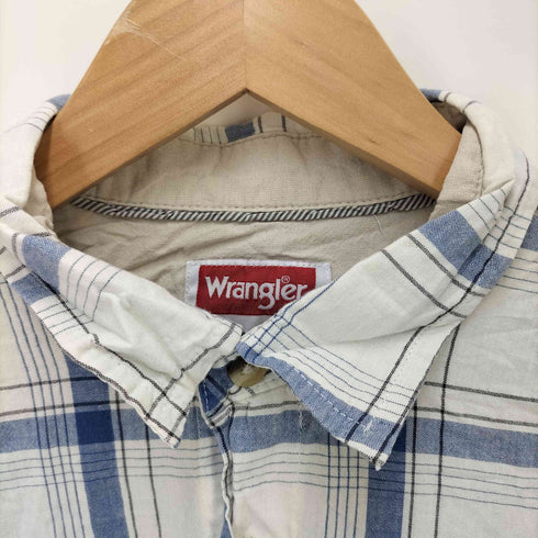 ラングラー Wrangler マドラスチェックシャツ メンズ