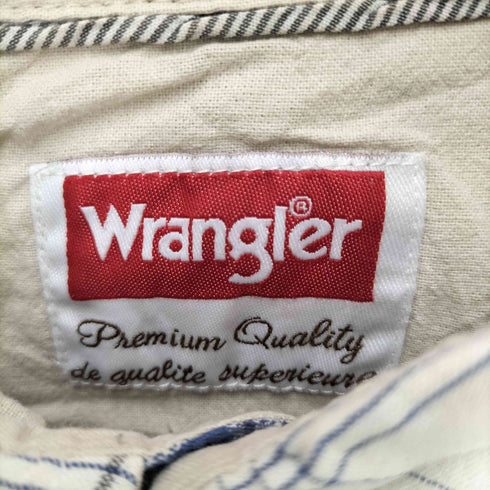ラングラー Wrangler マドラスチェックシャツ メンズ