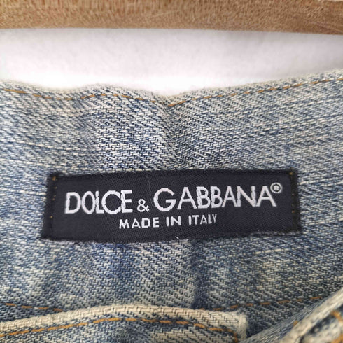 ドルチェアンドガッバーナ DOLCE&GABBANA 05SS HOLLYWOOD COWBOY デニムパンツ DGビット付き メンズ 44