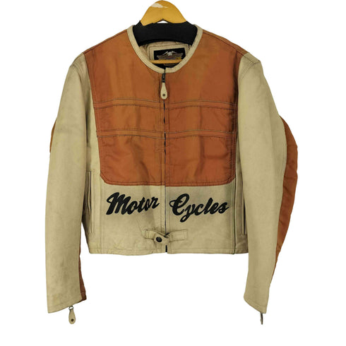 ハーレーダビッドソン HARLEY-DAVIDSON 90S レザーレーシングジャケット メンズ import:M