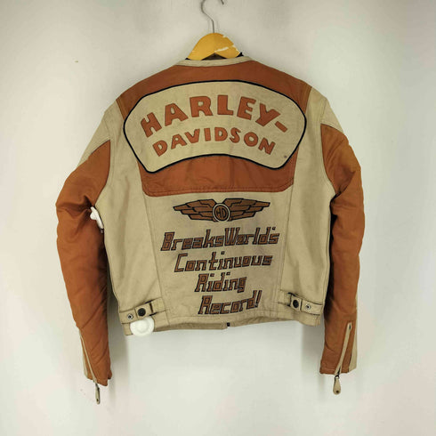 ハーレーダビッドソン HARLEY-DAVIDSON 90S レザーレーシングジャケット メンズ import:M