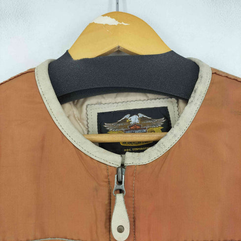 ハーレーダビッドソン HARLEY-DAVIDSON 90S レザーレーシングジャケット メンズ import:M