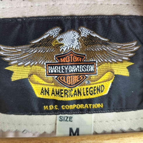 ハーレーダビッドソン HARLEY-DAVIDSON 90S レザーレーシングジャケット メンズ import:M