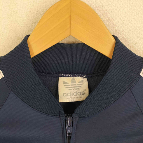 アディダス adidas 銀タグ USA製 トレフォイルロゴ ATP型 トラックジャケット メンズ import:S