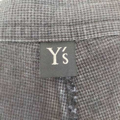 ワイズ Ys 24SS C/LI HOUNDSTOOTH PANTS WITH GUSSET レディース JPN:1