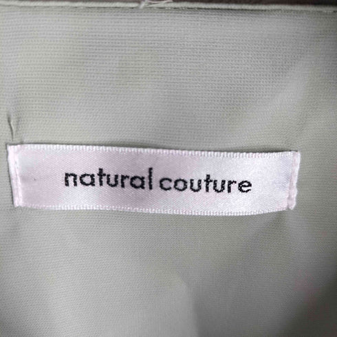 ナチュラルクチュール natural couture 24SS osono配色重ね衿三角カフスブラウス レディース FREE