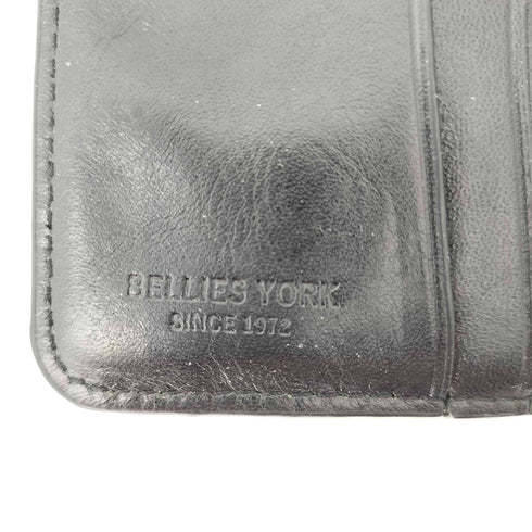bellies york 本革 二つ折り財布 メンズ