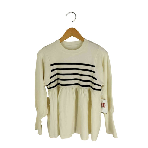センスオブプレイス SENSE OF PLACE 23AW ストレッチペプラムセーター レディース ONE SIZE