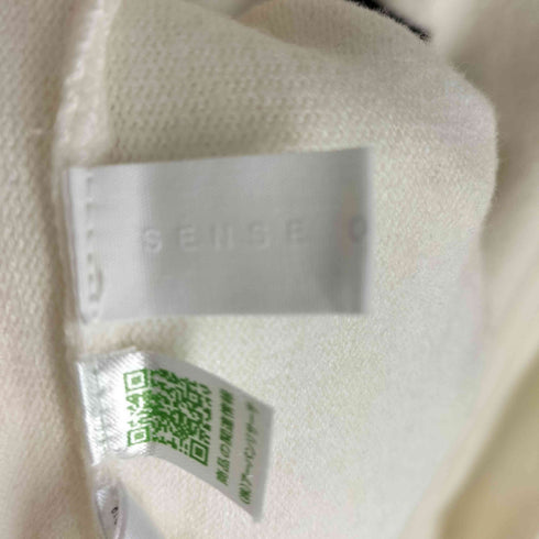 センスオブプレイス SENSE OF PLACE 23AW ストレッチペプラムセーター レディース ONE SIZE