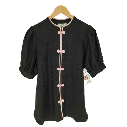 ジュエティ jouetie 23SS ボリューム スリーブ チャイナ シャツ レディース JPN:M
