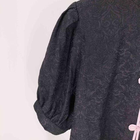 ジュエティ jouetie 23SS ボリューム スリーブ チャイナ シャツ レディース JPN:M