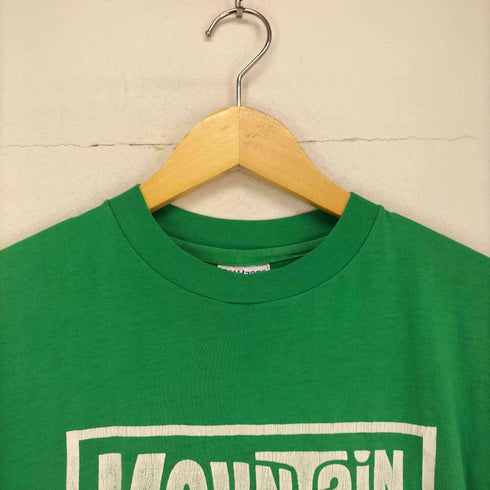 ヘインズ Hanes 80s USA製 シングルステッチ ドリンクロゴ 両面プリントクルーネックTシャツ メンズ JPN:L