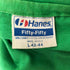 ヘインズ Hanes 80s USA製 シングルステッチ ドリンクロゴ 両面プリントクルーネックTシャツ メンズ JPN:L