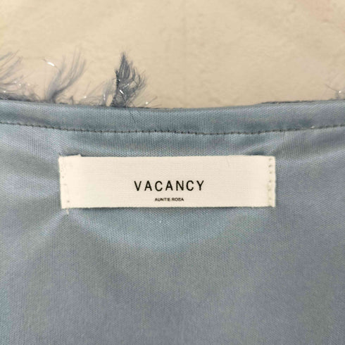 ヴァカンシー VACANCY 23AW フリンジVネックトップス レディース FREE