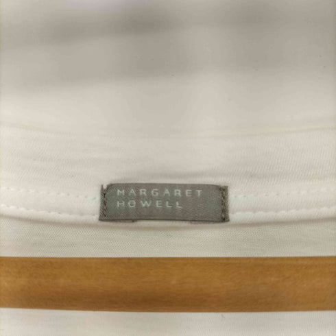 マーガレットハウエル MARGARET HOWELL 23SS コットン 無印 S/S Tシャツ レディース FREE