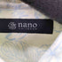 ナノユニバース NANO universe ボタニカル柄 L/S シャツ メンズ import:L