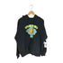 WEK THE WORLD USA製 プリント プルオーバーパーカー メンズ JPN:2