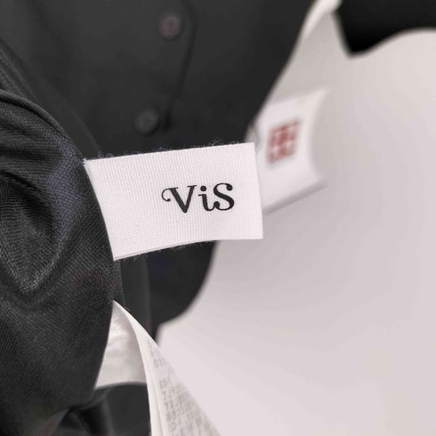 ビス ViS フロントボタンデザインワンピース レディース import:M