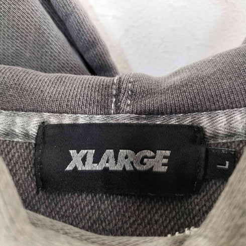 エクストララージ XLARGE PIGMENT EMBOSSED PULLOVER HOODED SWEAT メンズ JPN:L