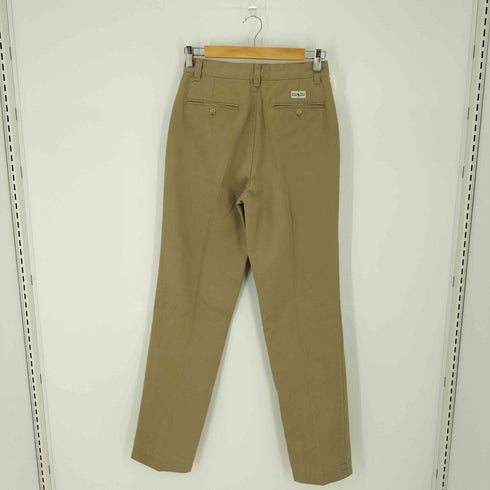 ポロバイラルフローレン Polo by RALPH LAUREN ポロチノ ノータックセンタープレスチノパンツ レディース 28