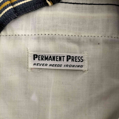 PERMANENT PRESS TALONジップ ストライプフレアパンツ メンズ