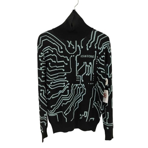 ICE & TECHNO E CIRCUIT HIGH NECKED KNIT メンズ JPN:M