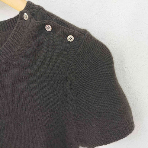 セオリー theory ショルダーボタン カシミア100 S/Sワンピース ひざ丈 レディース JPN:2