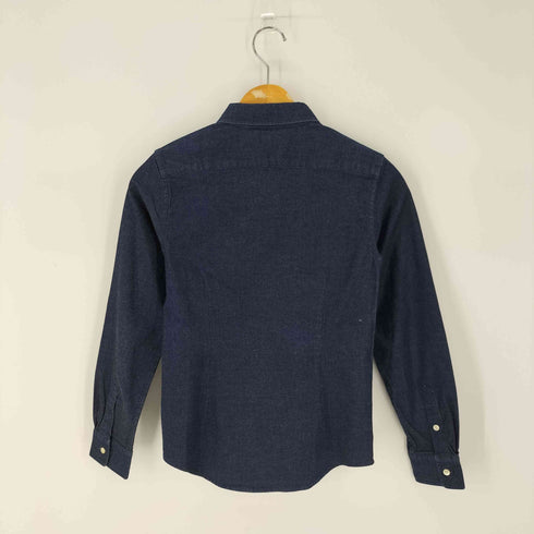 ラルフローレン RALPH LAUREN スモールポニー刺繍ボタンダウンL/Sデニムシャツ レディース 150