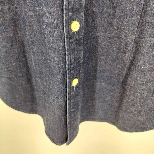 ラルフローレン RALPH LAUREN スモールポニー刺繍ボタンダウンL/Sデニムシャツ レディース 150