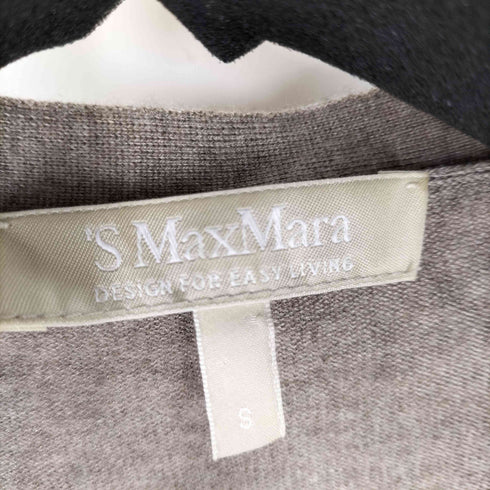 エスマックスマーラ S Max Mara シルクカシミヤロングニットカーディガン レディース import:S