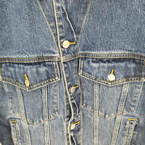 アバクロンビーアンドフィッチ Abercrombie & Fitch ビックシルエットデニムトラッカージャケット メンズ import:S