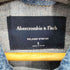 アバクロンビーアンドフィッチ Abercrombie & Fitch ビックシルエットデニムトラッカージャケット メンズ import:S
