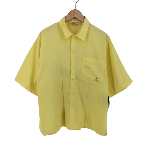 コカコーラ Coca-Cola 90s MADE IN PORTUGAL バックロゴ コットンS/Sシャツ RELAX IN THE SHADE メンズ import:S