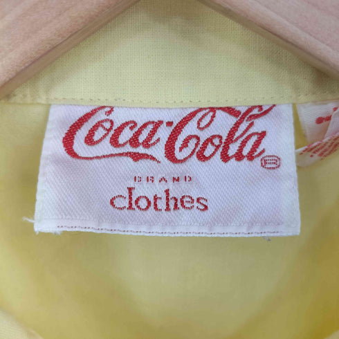 コカコーラ Coca-Cola 90s MADE IN PORTUGAL バックロゴ コットンS/Sシャツ RELAX IN THE SHADE メンズ import:S
