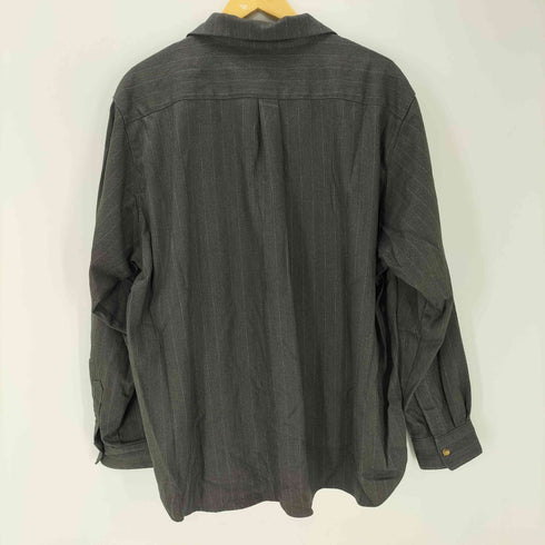 キャスパージョン CASPER JOHN Various Dolman Shirts ピンストライプ ボックスシルエットシャツ メンズ JPN:M