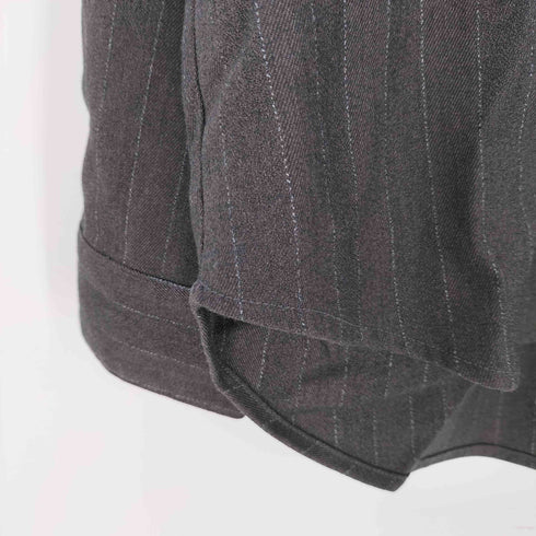 キャスパージョン CASPER JOHN Various Dolman Shirts ピンストライプ ボックスシルエットシャツ メンズ JPN:M