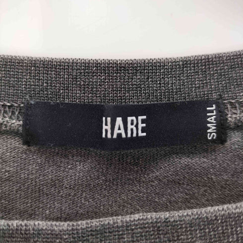 ハレ HARE ガーメントダイ クルーネックカットソー メンズ JPN:S