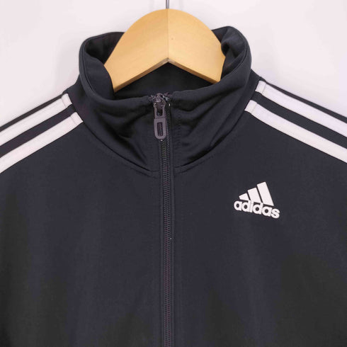 アディダス adidas アームスリーストライプ ロゴ刺繍 トラックジャケット ジャージ メンズ O