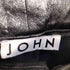JOHN NHOJ フェイクレザー2タックスラックス レディース