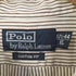 ポロバイラルフローレン Polo by RALPH LAUREN CUSTOM FIT ポニー刺繍 ストライプシャツ メンズ import:XL