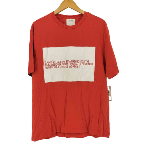 カルバンクラインジーンズ Calvin Klein Jeans EST LOGO Tシャツ メンズ JPN:M
