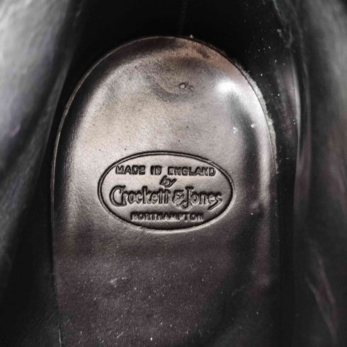 クロケットアンドジョーンズ CROCKETT&JONES MADE IN ENGLAND HALLAM 5057-ITB レザーチャッカブーツ メンズ 8 1/2